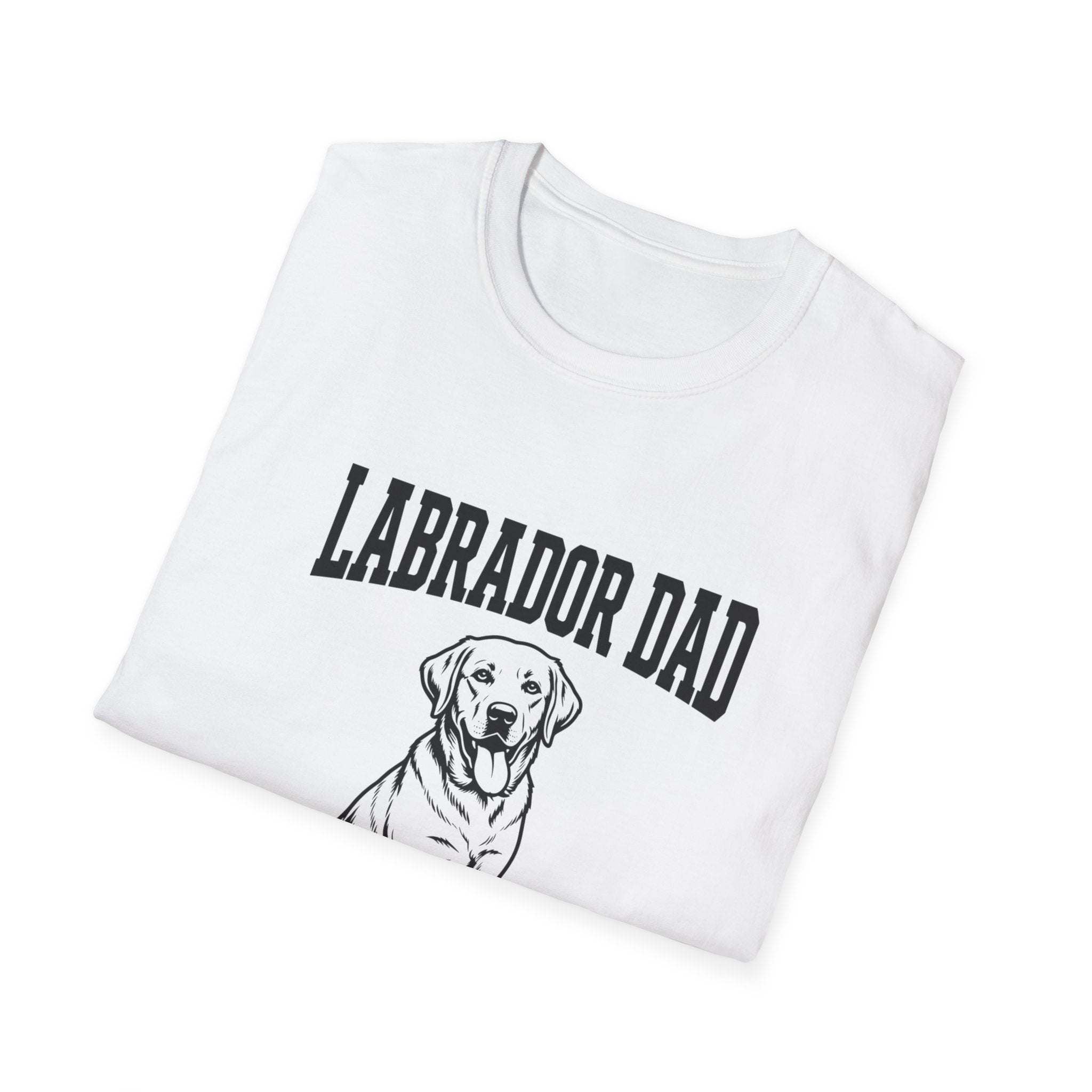 Labrador Dad T-Shirt — My Therapist Has Four Legs | Bold Classic Lab Tee | FurEverLoved