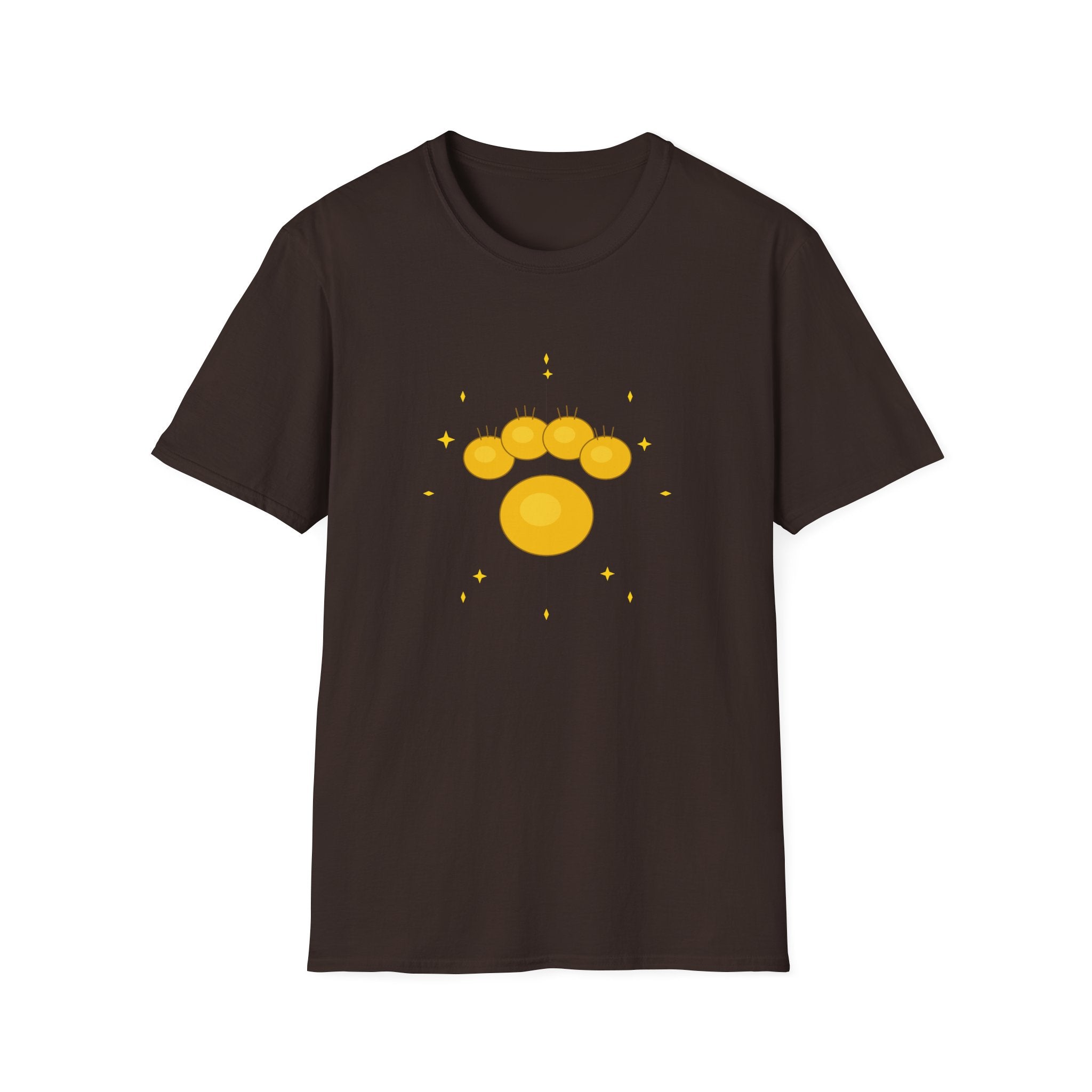 Golden Paw T-Shirt | Dog Mom Dog Dad Gift | Cute Dog Lover Tee | FurEverLoved