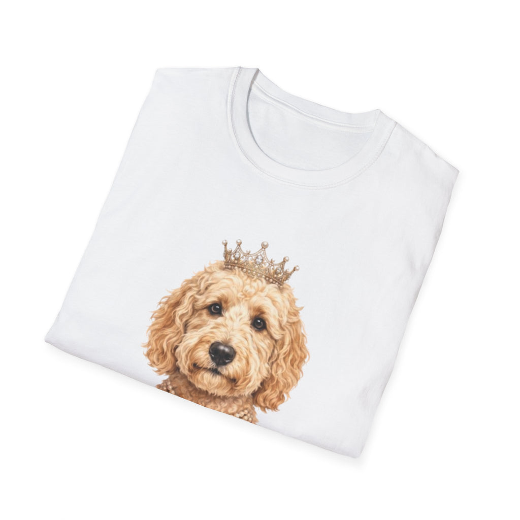 Royal Goldendoodle T-Shirt | Crowned Doodle Dog Tee | FureverLoved | Goldendoodle Mom Gift | Cute Dog Lover Shirt