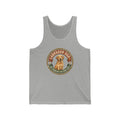 Labrador Dad Tank Top — My Therapist Has Four Legs | Vintage Badge Lab Dad Gift | FurEverLoved