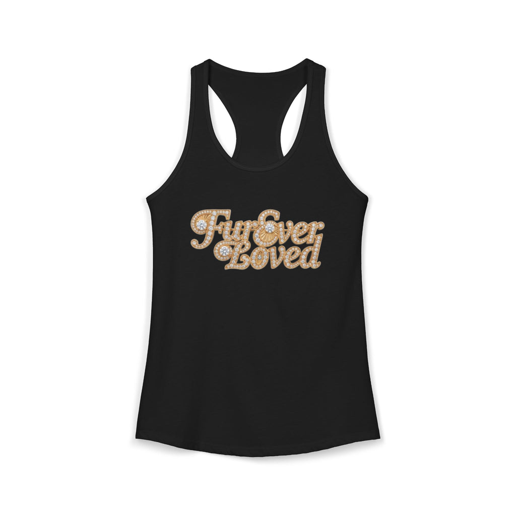 Fur Ever Loved Racerback Tank — Women's Dog Lover Graphic Tank Top | FurEverLoved
