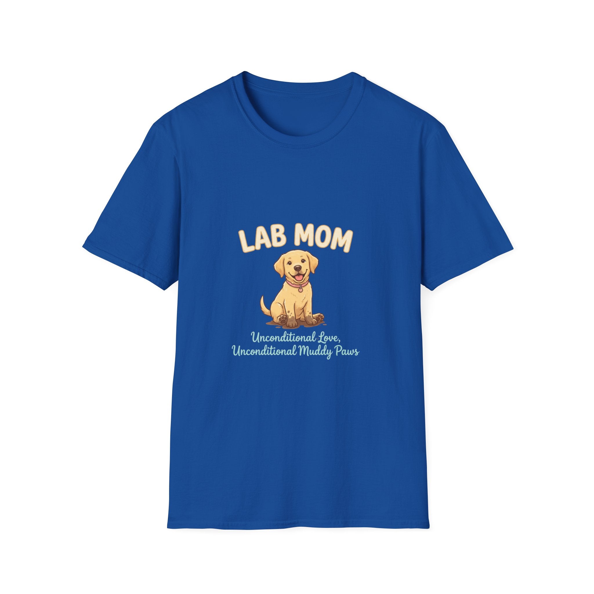 Lab Mom T-Shirt — Unconditional Love, Unconditional Muddy Paws | Labrador Mom Gift | FurEverLoved