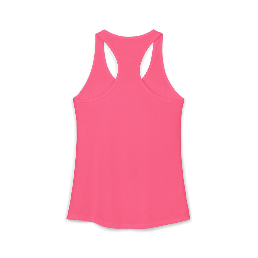 Sassy Pomeranian Racerback Tank — Bubblegum Pom Dog Mom Summer Shirt | FurEverLoved