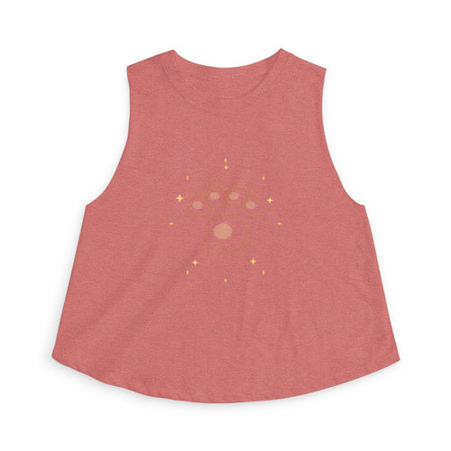 Golden Paw Celestial Crop Top | FurEverLoved