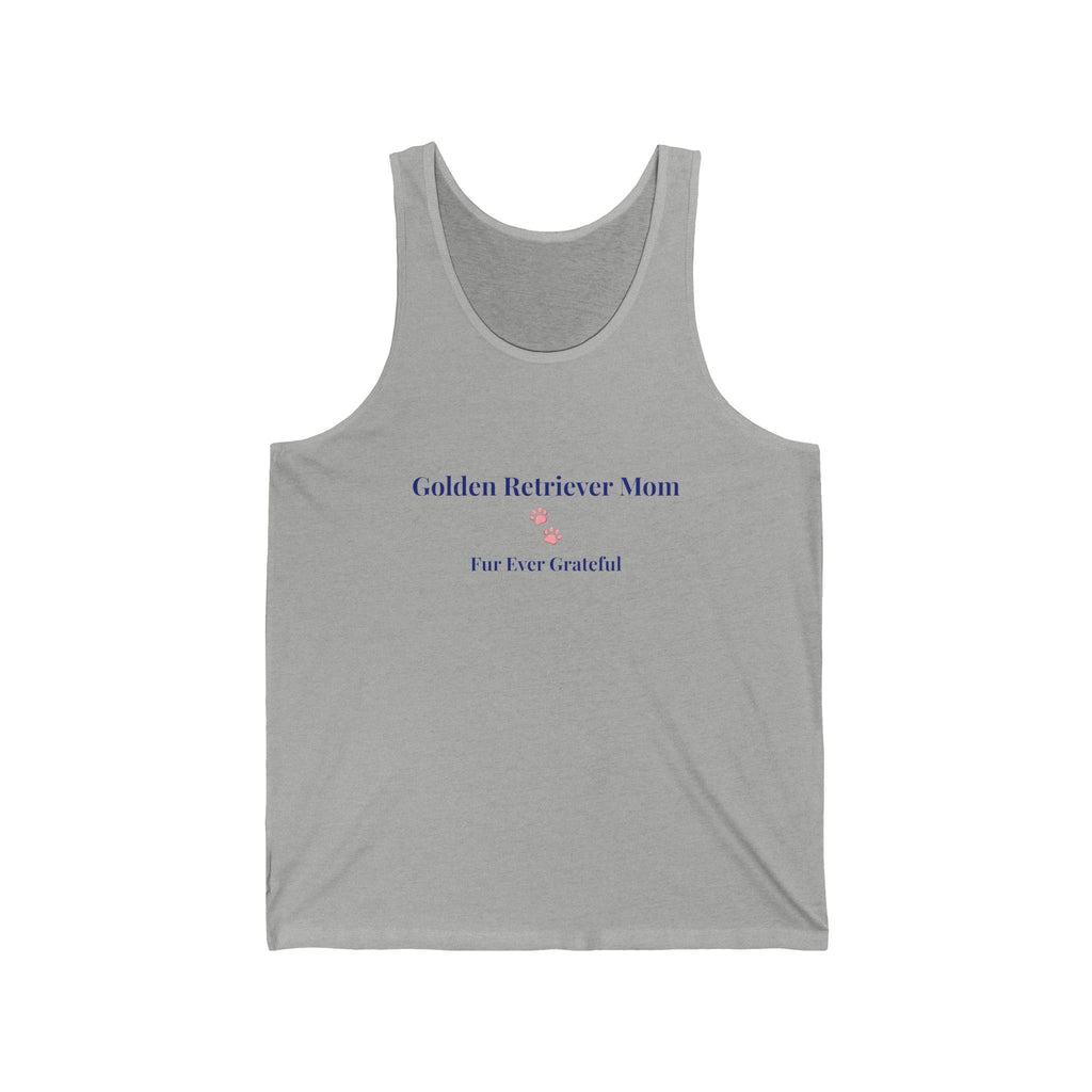 Golden Retriever Mom Tank Top – Fur Ever Grateful | Golden Retriever Gift for Dog Moms
