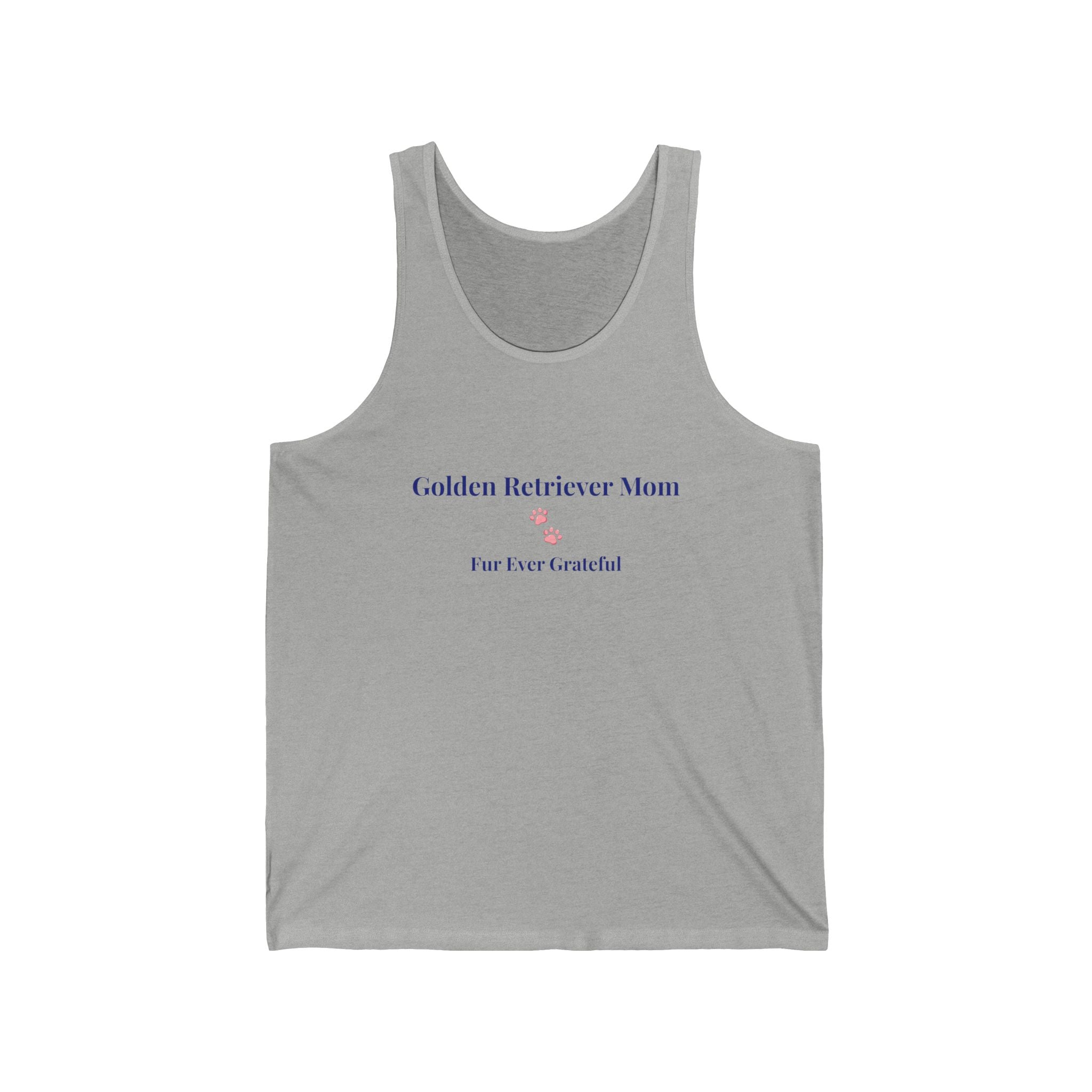 Golden Retriever Mom Tank Top – Fur Ever Grateful | Golden Retriever Gift for Dog Moms