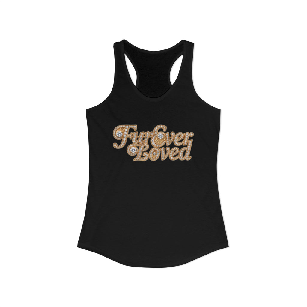 Fur Ever Loved Racerback Tank — Women's Dog Lover Graphic Tank Top | FurEverLoved