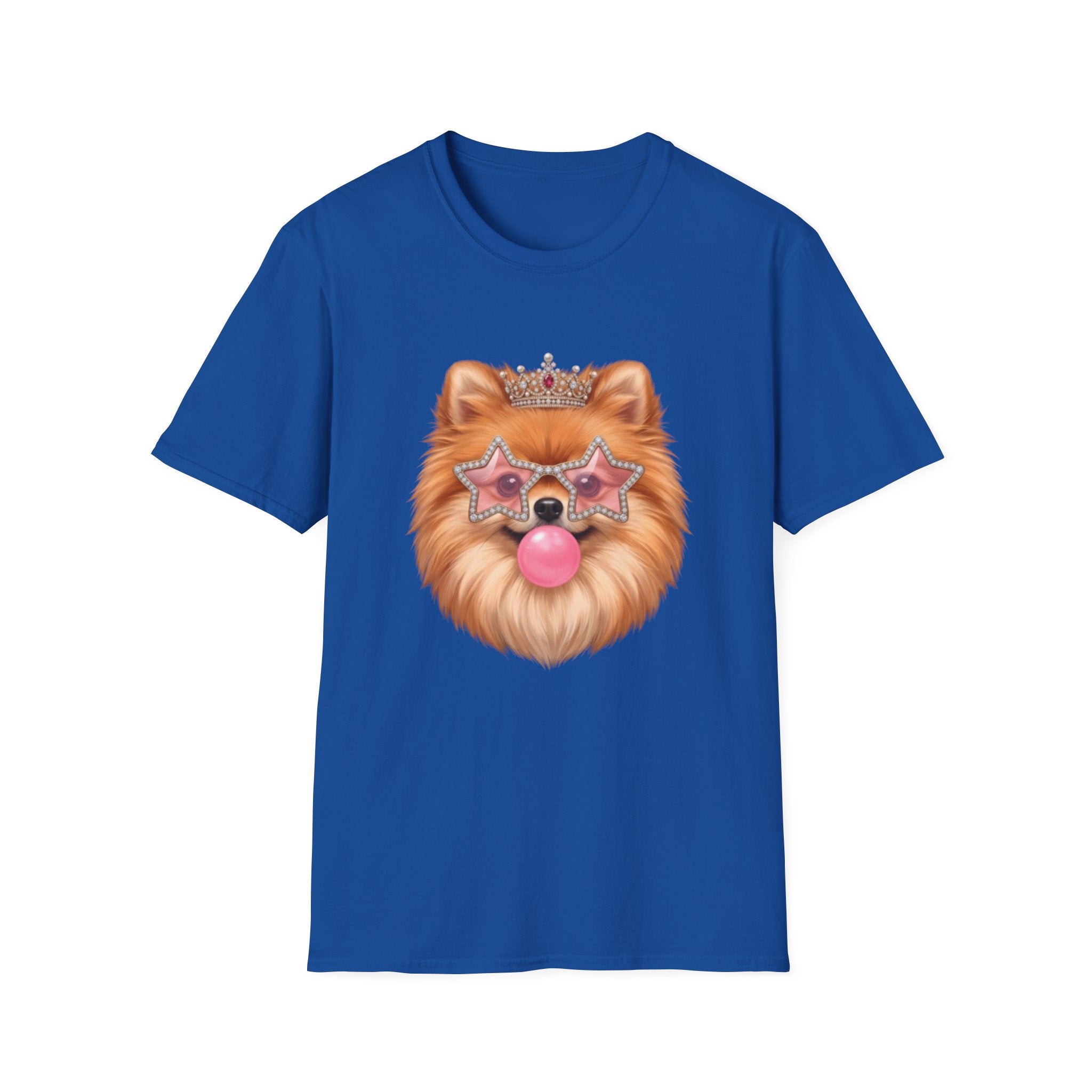 Sassy Pomeranian T-Shirt — Bubblegum Pom Dog Mom Tee | FurEverLoved