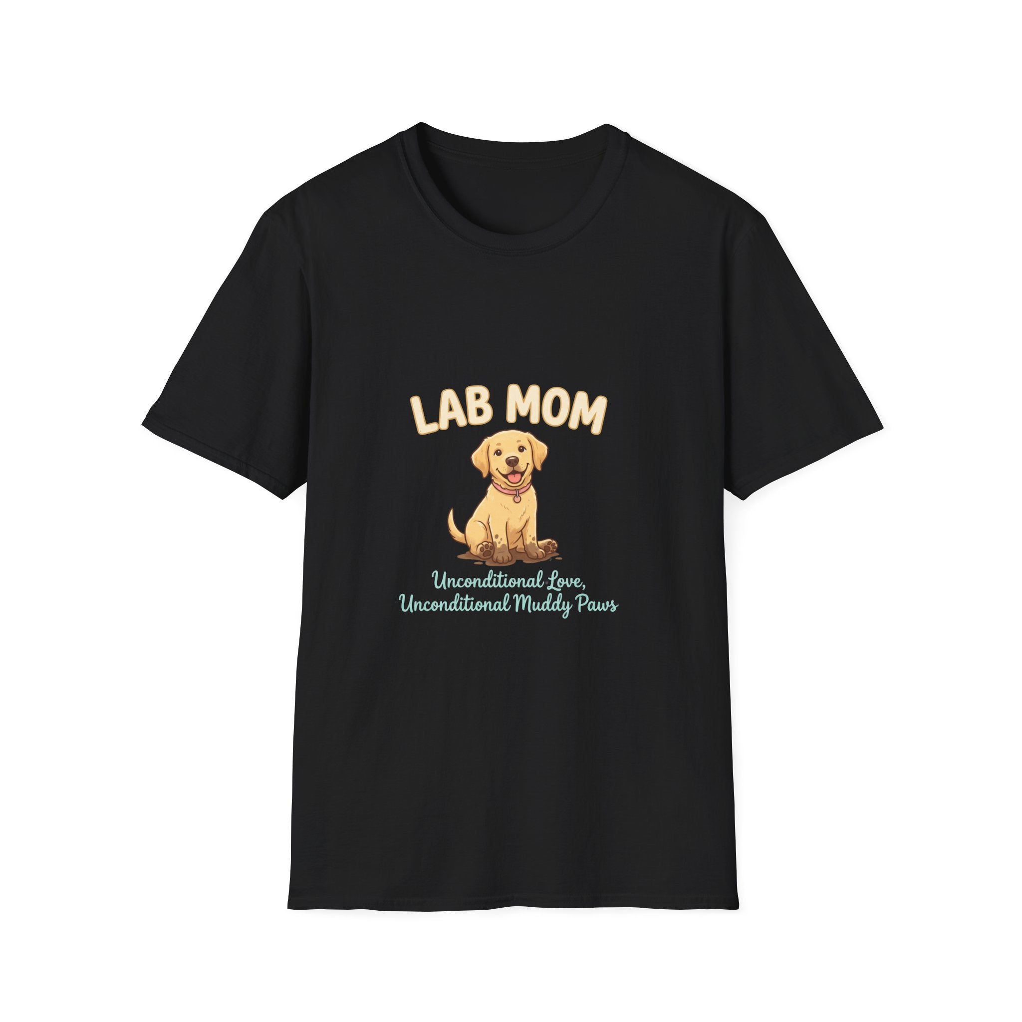 Lab Mom T-Shirt — Unconditional Love, Unconditional Muddy Paws | Labrador Mom Gift | FurEverLoved