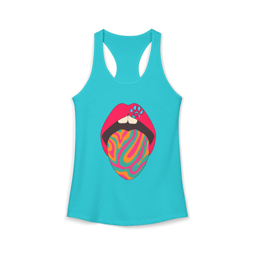 Psychedelic Paw Lip Tank — Drop 03