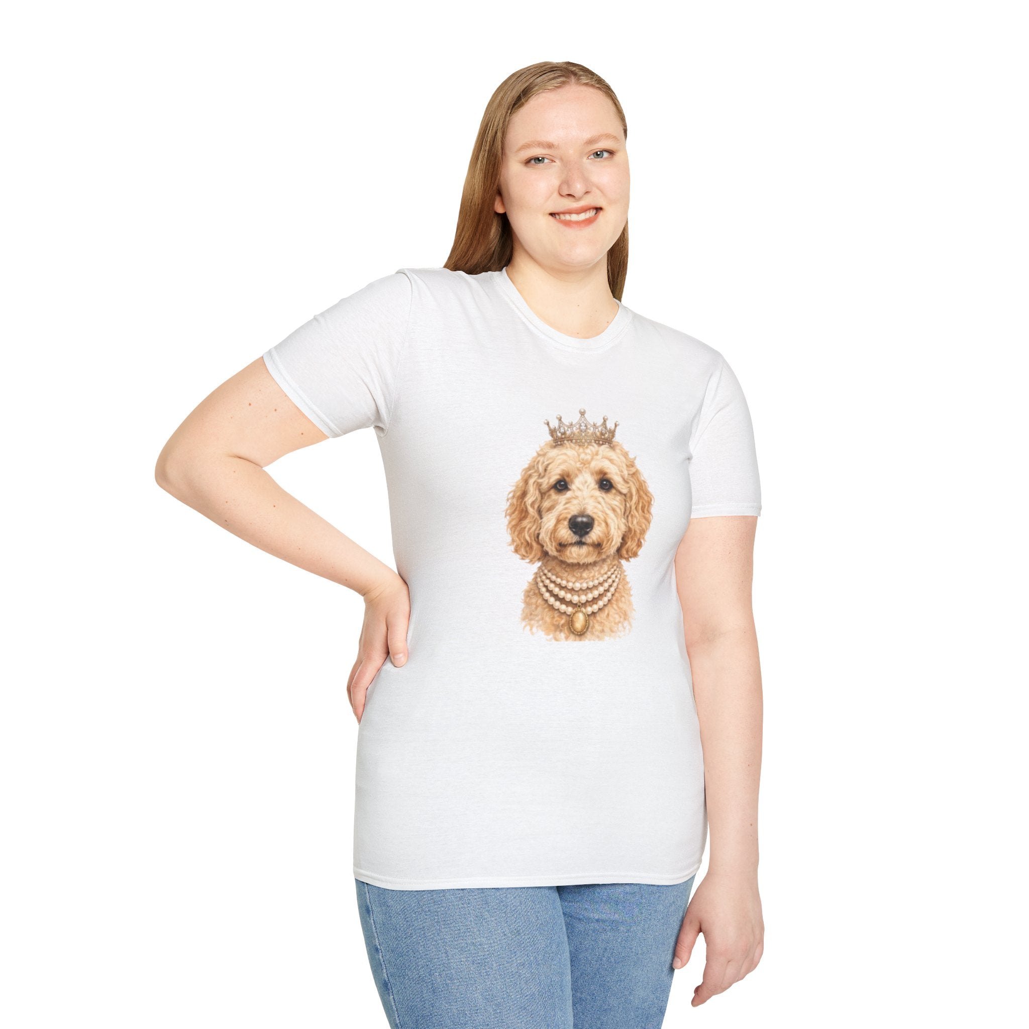 Royal Goldendoodle T-Shirt | Crowned Doodle Dog Tee | FureverLoved | Goldendoodle Mom Gift | Cute Dog Lover Shirt