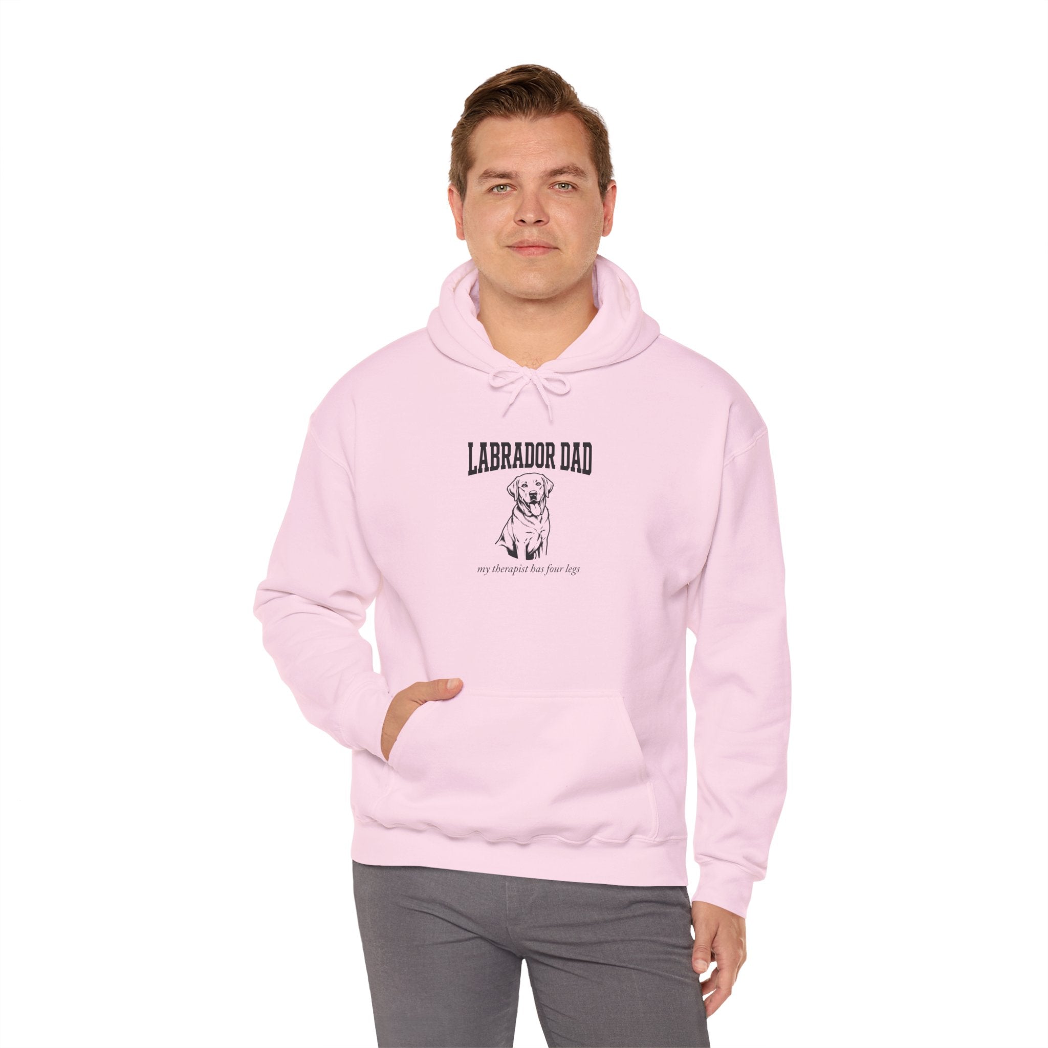 Labrador Dad Hoodie — My Therapist Has Four Legs | Classic Lab Dad Sweatshirt | FurEverLoved