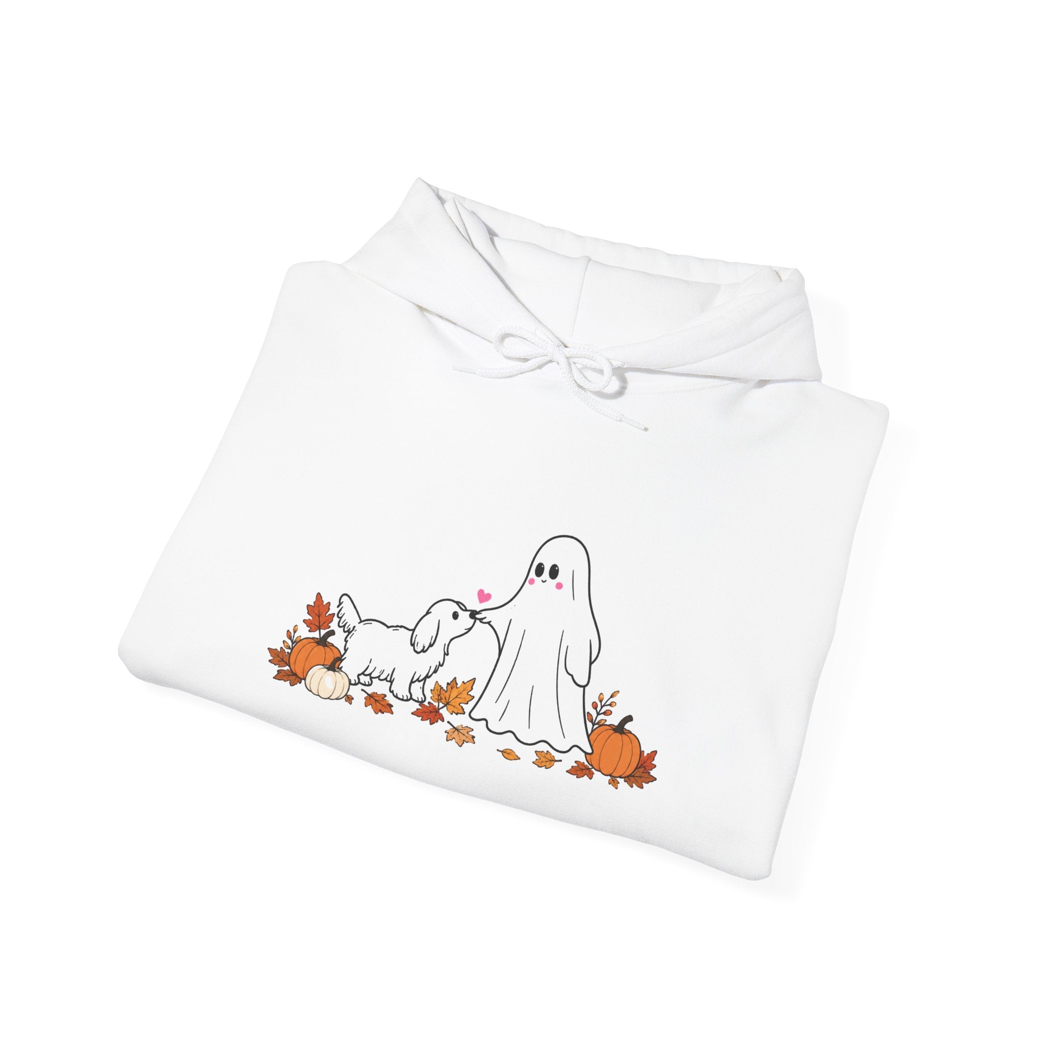 Dog Mom Gift Hoodie — Cute Ghost & Puppy Fall Halloween Pullover | FurEverLoved
