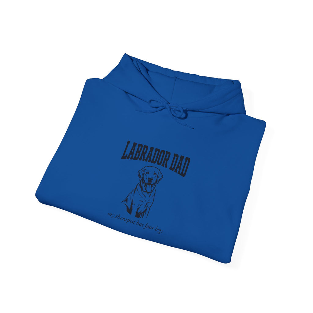 Labrador Dad Hoodie — My Therapist Has Four Legs | Classic Lab Dad Sweatshirt | FurEverLoved
