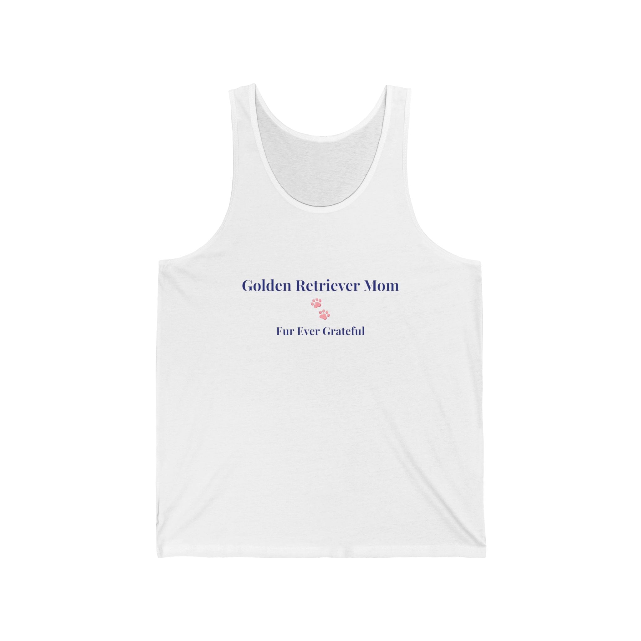 Golden Retriever Mom Tank Top – Fur Ever Grateful | Golden Retriever Gift for Dog Moms