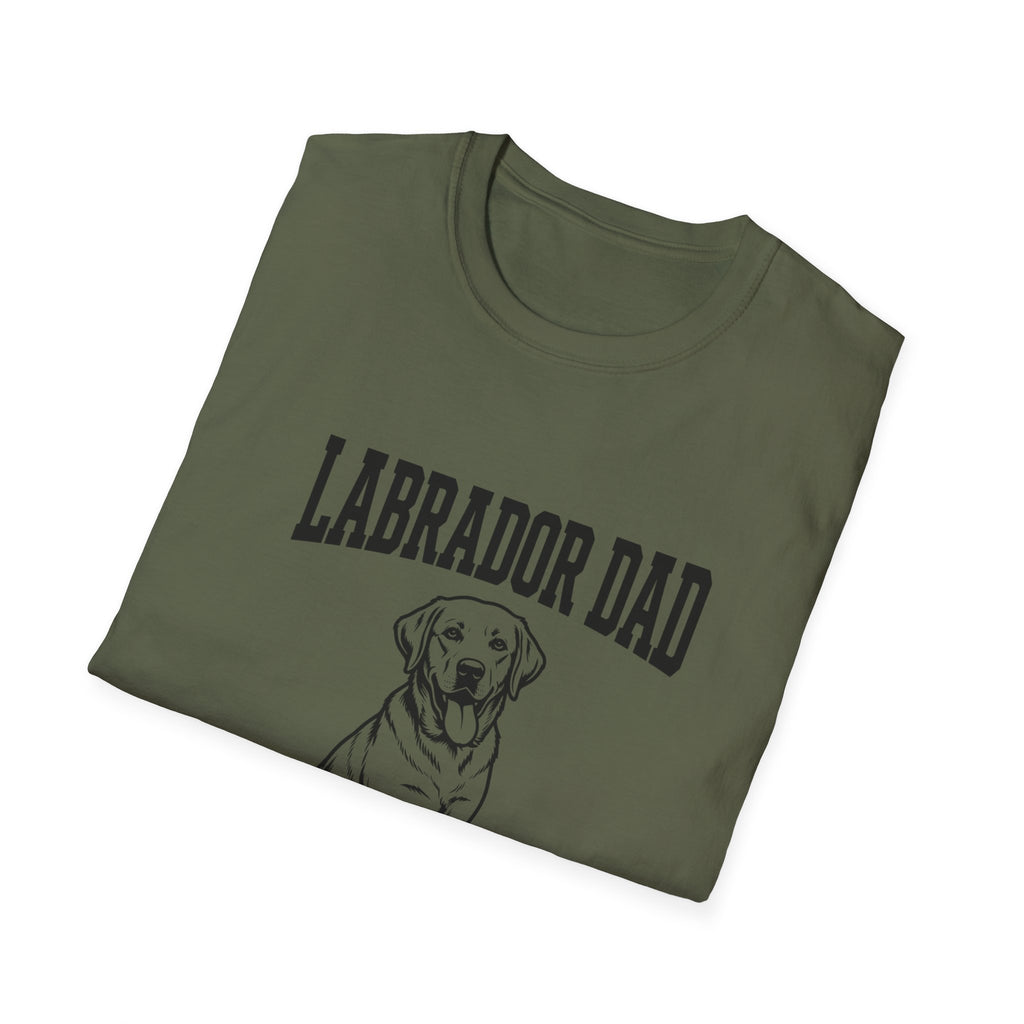 Labrador Dad T-Shirt — My Therapist Has Four Legs | Bold Classic Lab Tee | FurEverLoved