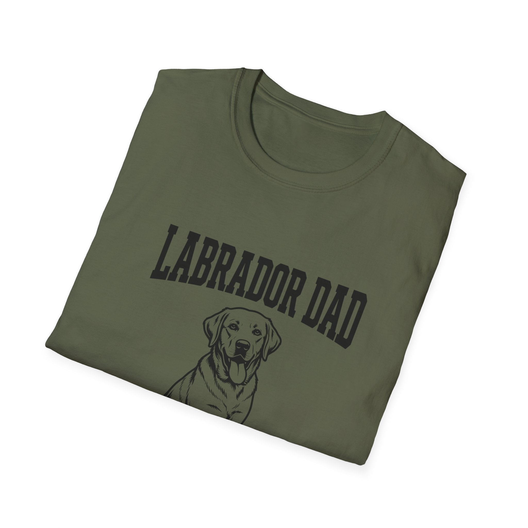 Labrador Dad T-Shirt — My Therapist Has Four Legs | Bold Classic Lab Tee | FurEverLoved