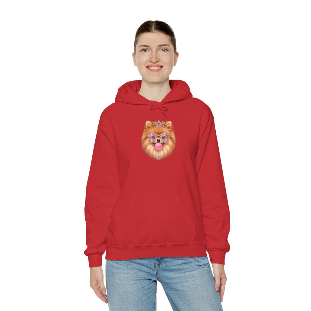 Sassy Pomeranian Hoodie — Bubblegum Pom Dog Mom Sweatshirt | FurEverLoved
