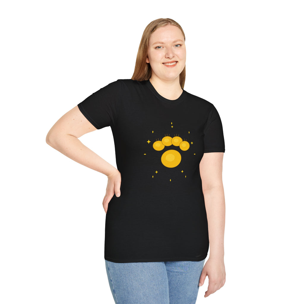 Golden Paw T-Shirt | Dog Mom Dog Dad Gift | Cute Dog Lover Tee | FurEverLoved