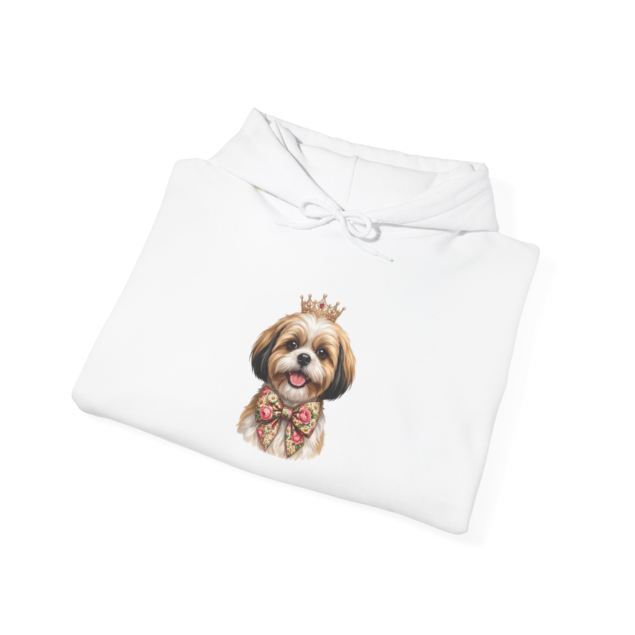 Shih Tzu Queen Hoodie — Crown Dog Mom Sweatshirt | FurEverLoved