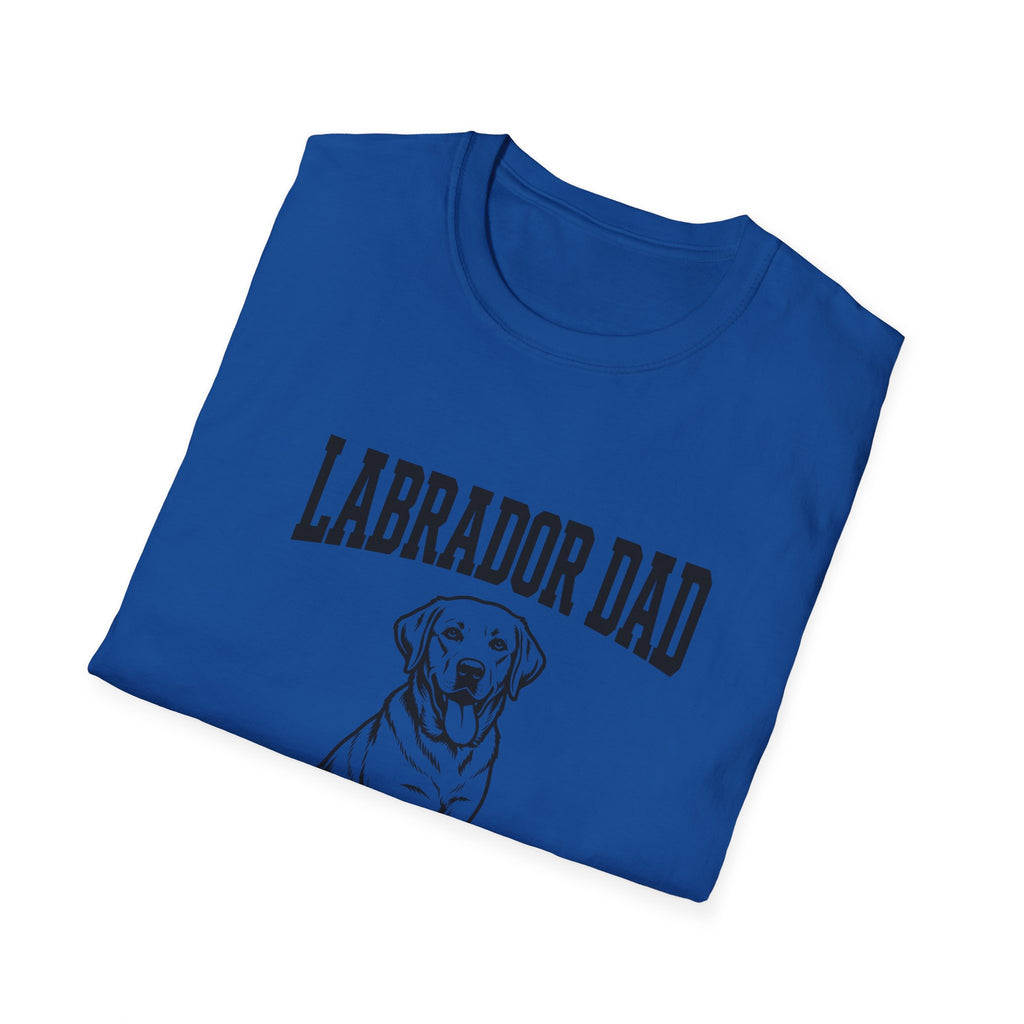 Labrador Dad T-Shirt — My Therapist Has Four Legs | Bold Classic Lab Tee | FurEverLoved