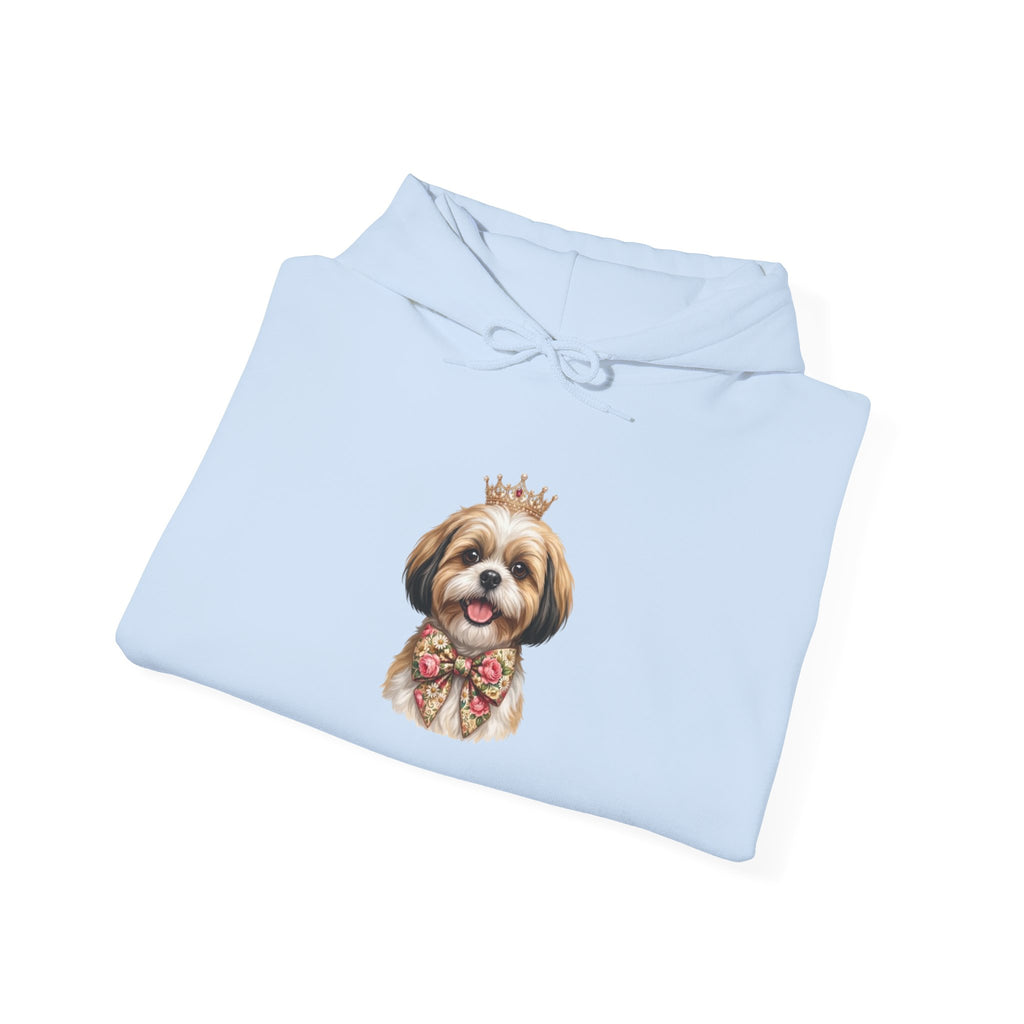 Shih Tzu Queen Hoodie — Crown Dog Mom Sweatshirt | FurEverLoved