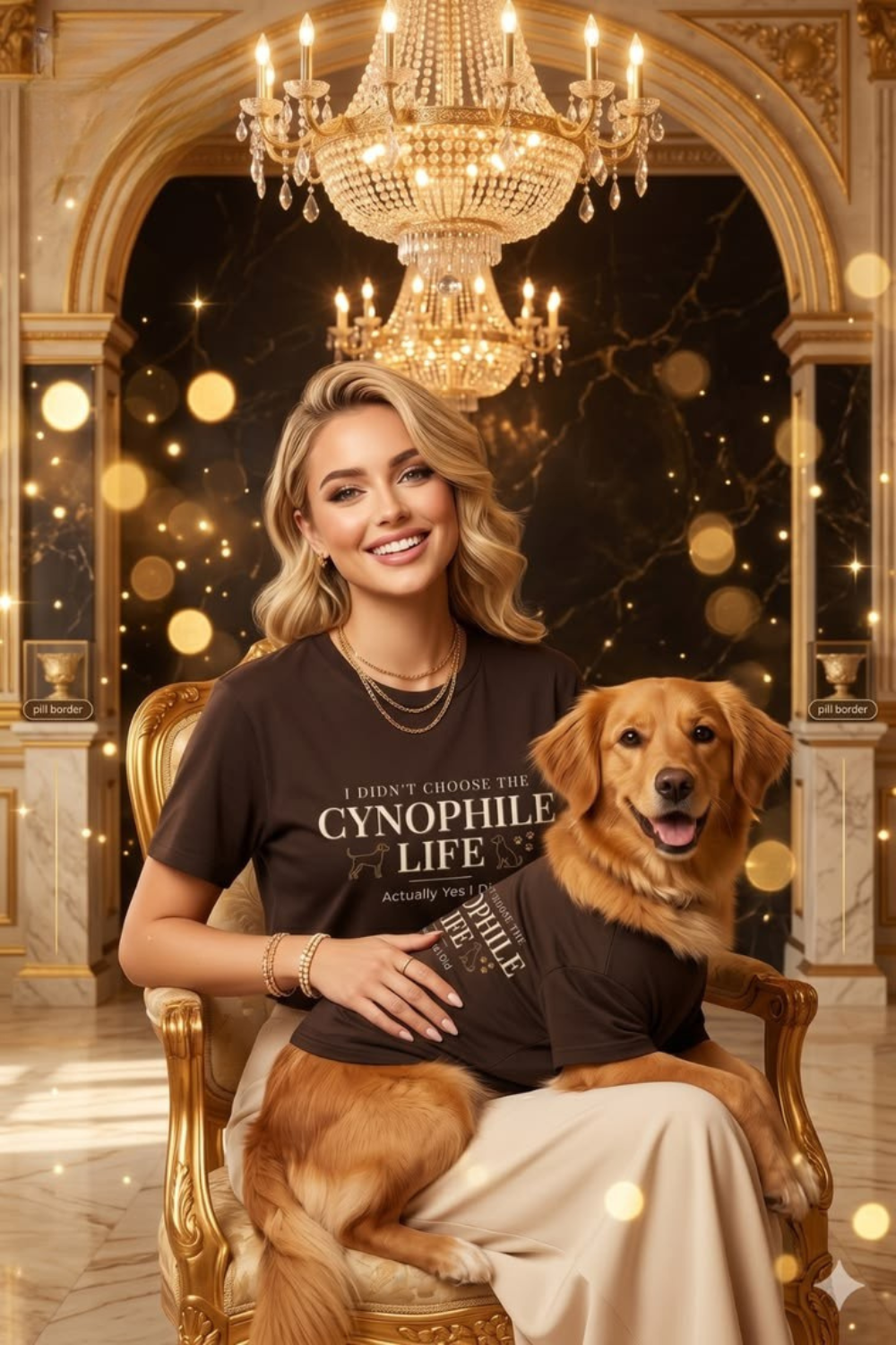 Cynophile Life T-Shirt — I Didn't Choose the Cynophile Life (Actually Yes I Did) | Dog Lover Tee