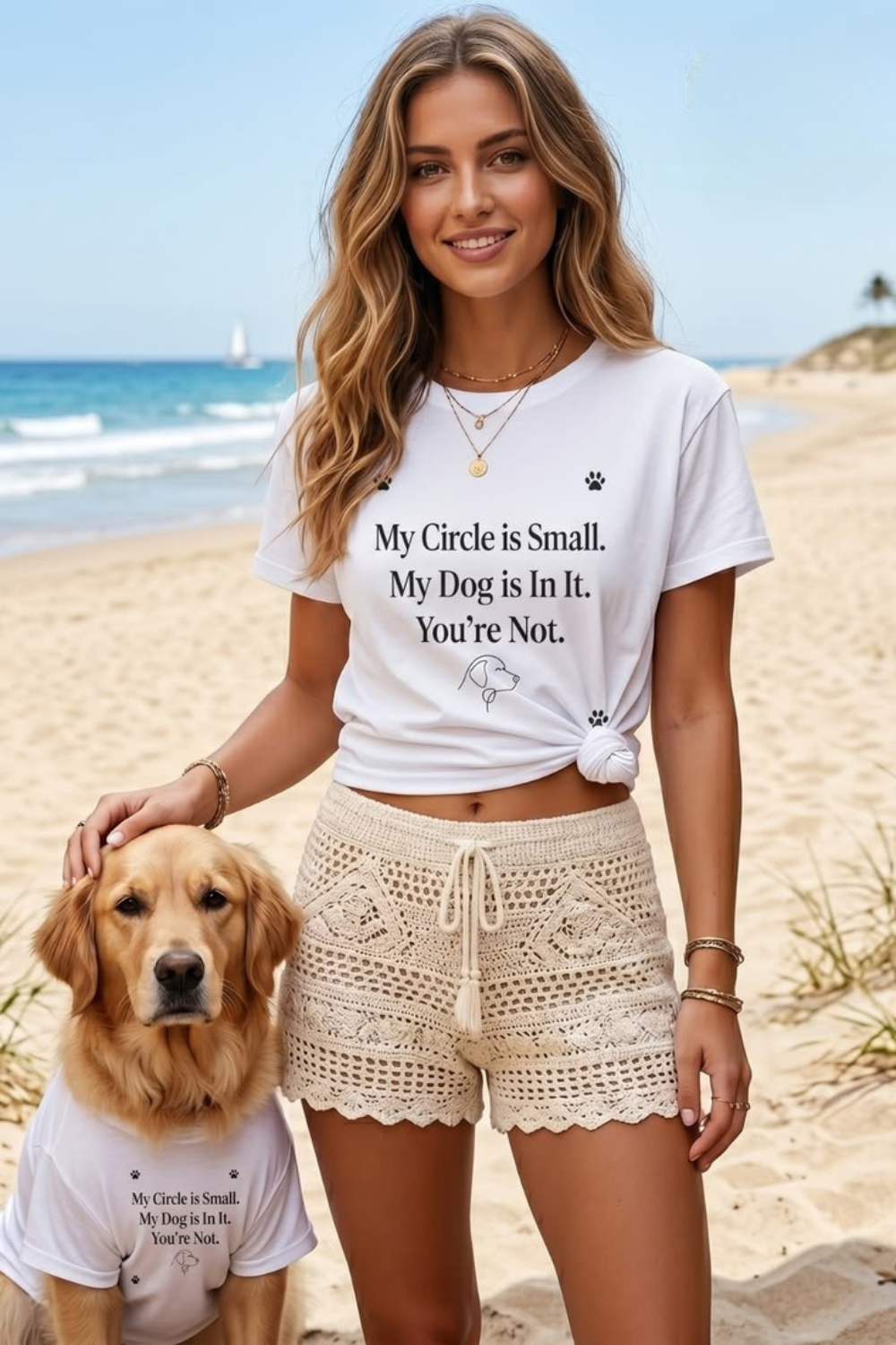 My Circle is Small My Dog is In It You're Not — Dog Lover T-Shirt | FurEverLoved