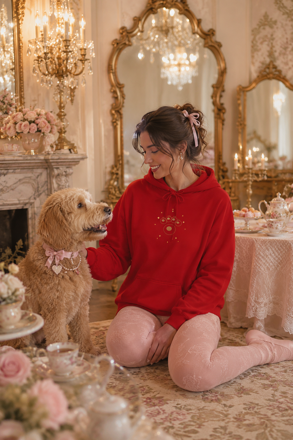 Golden Paw Celestial Hoodie | FurEverLoved
